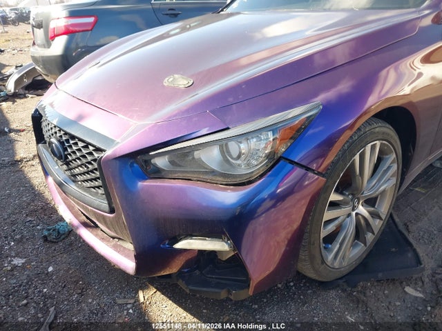 12551148 :رقم المزاد ، JN1EV7AR7JM611671 vin ، 2018 Infiniti Q50 مزاد بيع