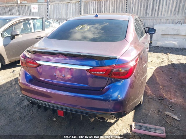 12551148 :رقم المزاد ، JN1EV7AR7JM611671 vin ، 2018 Infiniti Q50 مزاد بيع