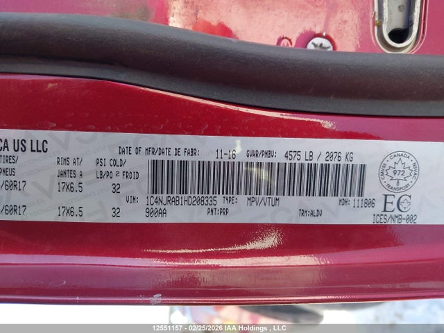 Jeep Patriot 2017 1C4NJRAB1HD208335 Image 18