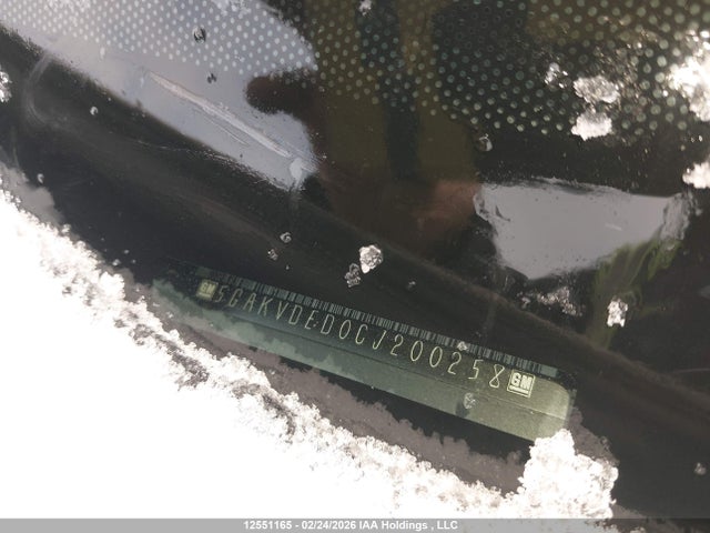 Aukcja sprzedaży 2012 Buick Enclave, vin: 5GAKVDED0CJ200258, numer aukcji: 12551165