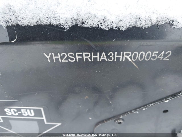 YH2SFRHA3HR000542 Skidoo Skidoo