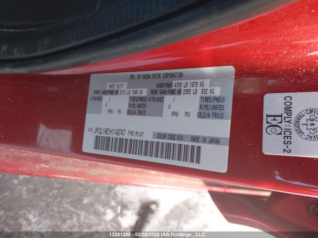 JM1GL1W51H1149747 Mazda 6 Grand Touring