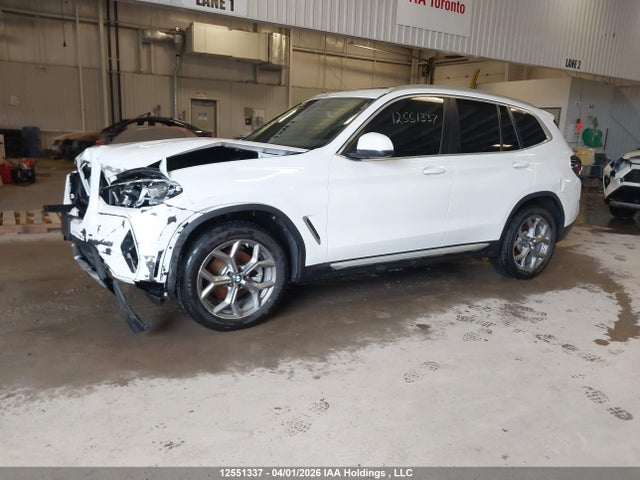 Aukcja sprzedaży 2022 Bmw X3 Xdrive30i, vin: 5UX53DP09N9M06533, numer aukcji: 12551337