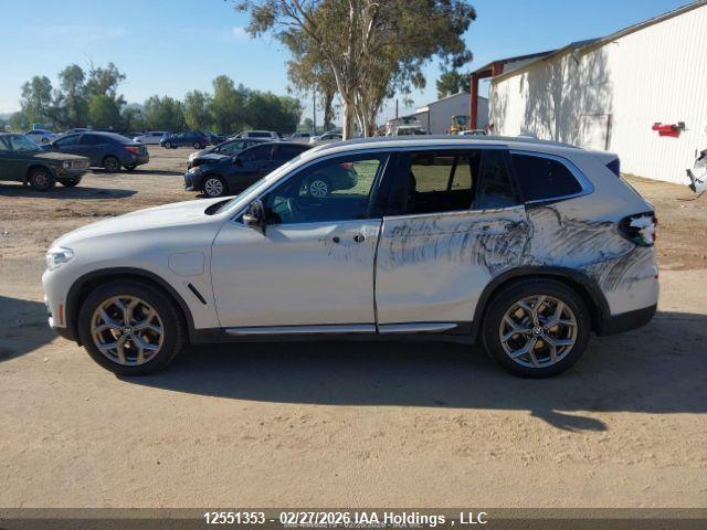 12551353 :رقم المزاد ، 5UXTS1C09M9F68274 vin ، 2021 Bmw X3 Xdrive30e مزاد بيع