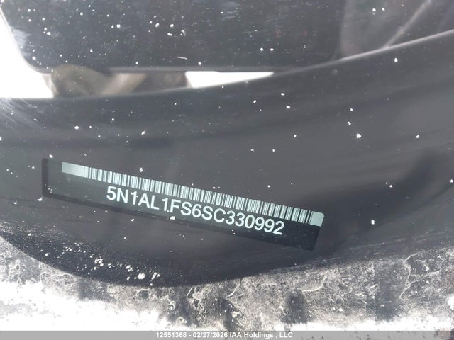 5N1AL1FS6SC330992 Infiniti Qx60 Black Edition/luxe