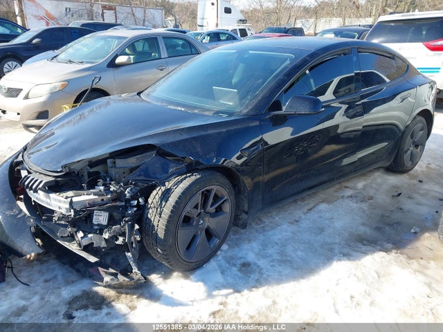 12551385 :رقم المزاد ، 5YJ3E1EAXPF494692 vin ، 2023 Tesla Model 3 Rwd مزاد بيع