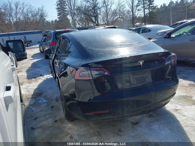 12551385 :رقم المزاد ، 5YJ3E1EAXPF494692 vin ، 2023 Tesla Model 3 Rwd مزاد بيع