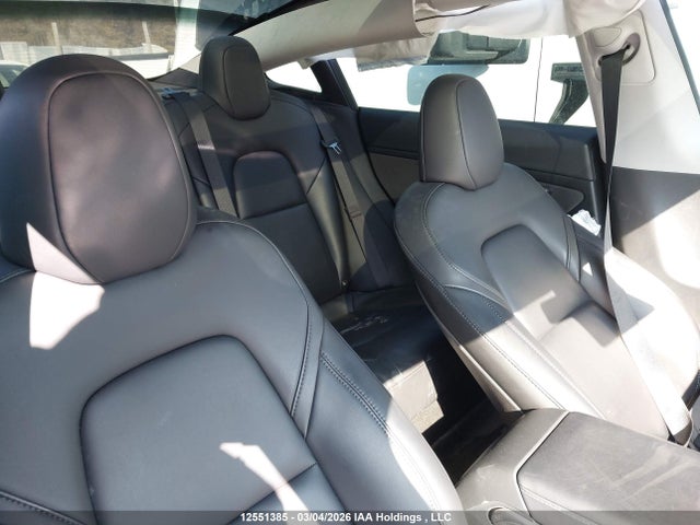 12551385 :رقم المزاد ، 5YJ3E1EAXPF494692 vin ، 2023 Tesla Model 3 Rwd مزاد بيع