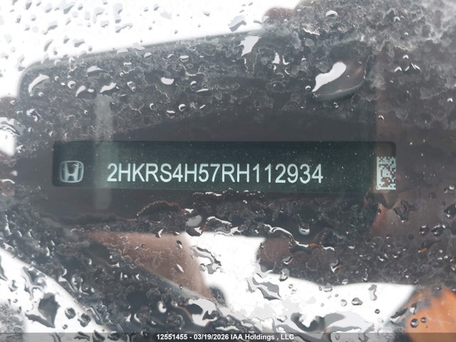 2024 Honda Cr-v მანქანა იყიდება აუქციონზე, vin: 2HKRS4H57RH112934, აუქციონის ნომერი: 12551455