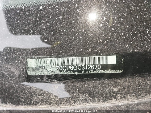 1N4BZ0CP6GC312670 Nissan Leaf
