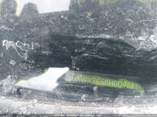 5UXWX9C50H0D96431 BMW X3 Xdrive28i