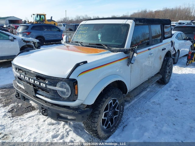 Aukcja sprzedaży 2021 Ford Bronco Outer Banks, vin: 1FMDE5BH4MLA76422, numer aukcji: 12551517