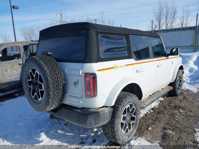 Aukcja sprzedaży 2021 Ford Bronco Outer Banks, vin: 1FMDE5BH4MLA76422, numer aukcji: 12551517