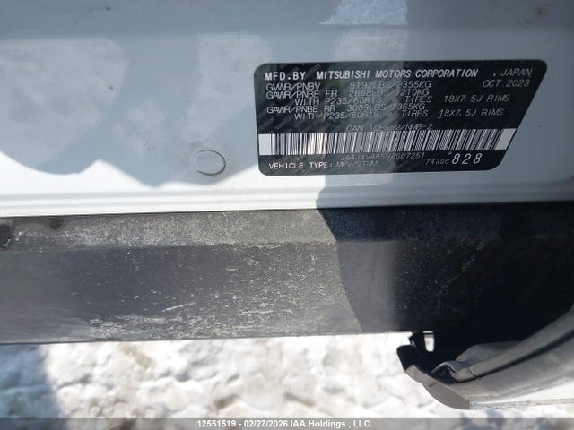 JA4J4VA85RZ607251 Mitsubishi Outlander Le/se/sel
