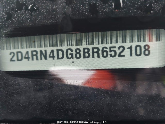 Aukcja sprzedaży 2011 Dodge Grand Caravan, vin: 2D4RN4DG8BR652108, numer aukcji: 12551525