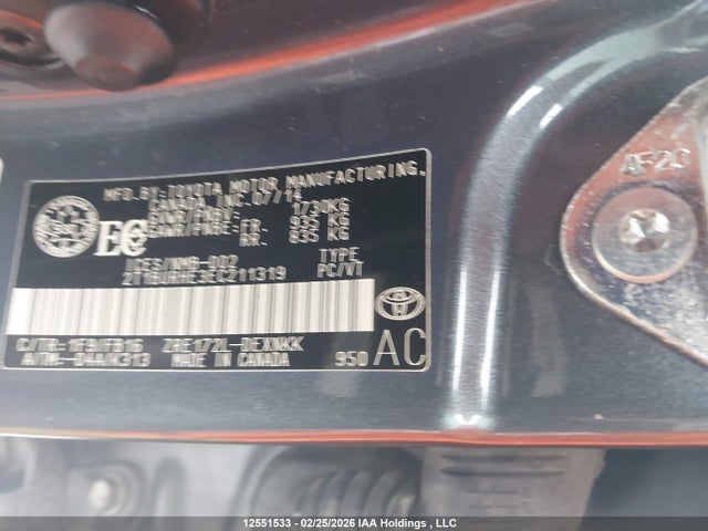 2014 Toyota Corolla Le მანქანა იყიდება აუქციონზე, vin: 2T1BURHE3EC211319, აუქციონის ნომერი: 12551533