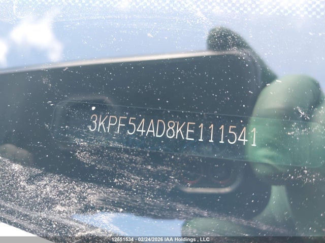 3KPF54AD8KE111541 KIA FORTE EX