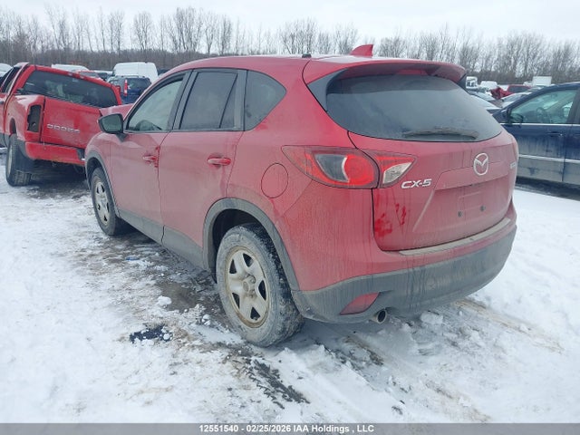 12551540 :رقم المزاد ، JM3KE2CY4F0507927 vin ، 2015 Mazda Cx-5 Gs مزاد بيع