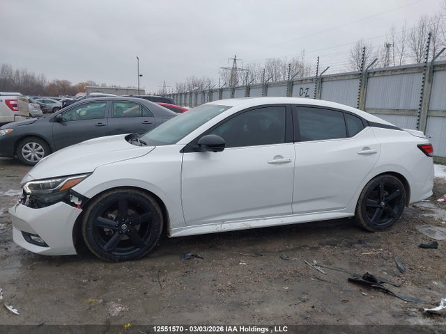 12551570 :رقم المزاد ، 3N1AB8DV6MY222981 vin ، 2021 Nissan Sentra Sr مزاد بيع
