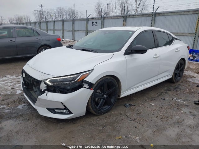 12551570 :رقم المزاد ، 3N1AB8DV6MY222981 vin ، 2021 Nissan Sentra Sr مزاد بيع