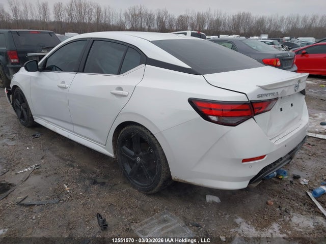 12551570 :رقم المزاد ، 3N1AB8DV6MY222981 vin ، 2021 Nissan Sentra Sr مزاد بيع