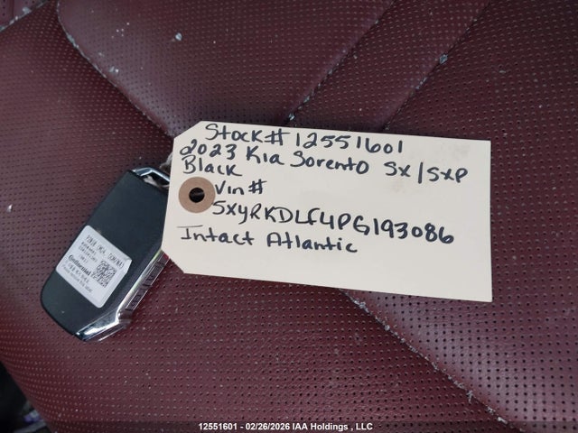 Aukcja sprzedaży 2023 Kia Sorento Sx/sxp, vin: 5XYRKDLF4PG193086, numer aukcji: 12551601