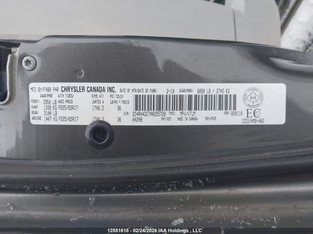 Aukcja sprzedaży 2010 Dodge Grand Caravan Se, vin: 2D4RN4DE7AR255728, numer aukcji: 12551618