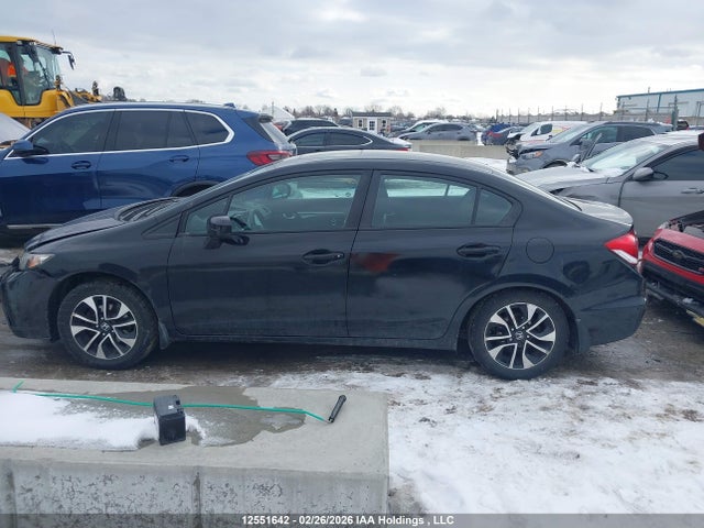 12551642 :رقم المزاد ، 2HGFB2F56FH005664 vin ، 2015 Honda Civic Ex مزاد بيع