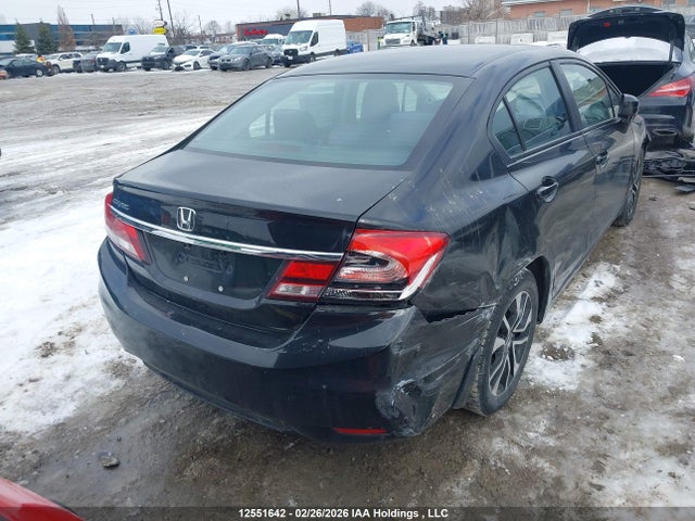 12551642 :رقم المزاد ، 2HGFB2F56FH005664 vin ، 2015 Honda Civic Ex مزاد بيع