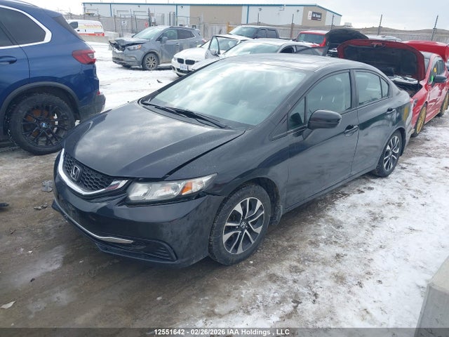 12551642 :رقم المزاد ، 2HGFB2F56FH005664 vin ، 2015 Honda Civic Ex مزاد بيع