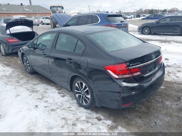 12551642 :رقم المزاد ، 2HGFB2F56FH005664 vin ، 2015 Honda Civic Ex مزاد بيع