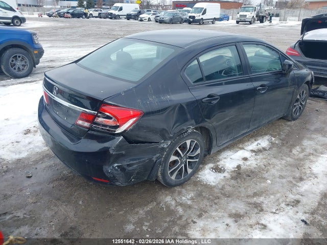 12551642 :رقم المزاد ، 2HGFB2F56FH005664 vin ، 2015 Honda Civic Ex مزاد بيع