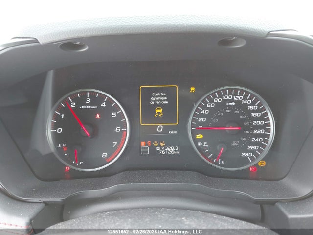 JF1VBAL66P9812694 Subaru Wrx Sport-tech