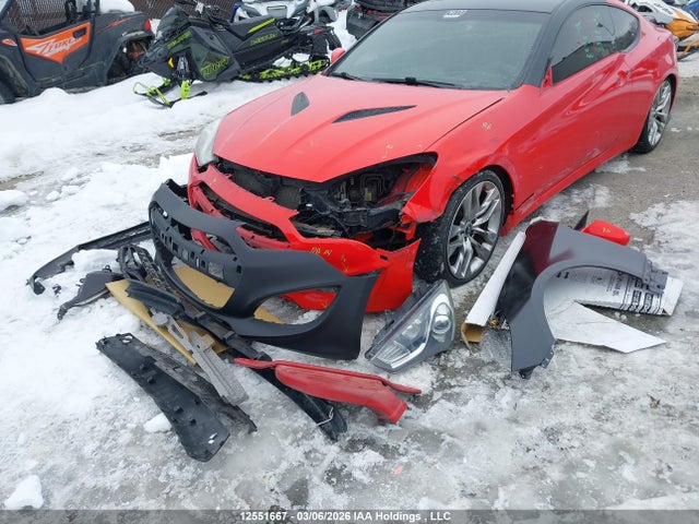 12551667 :رقم المزاد ، KMHHT6KD0DU098163 vin ، 2013 Hyundai Genesis مزاد بيع
