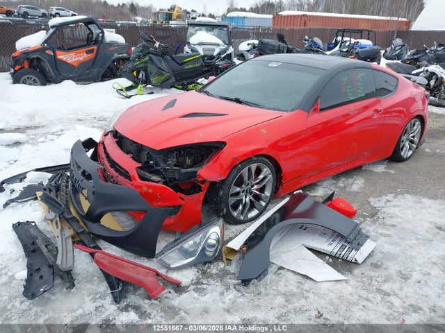 12551667 :رقم المزاد ، KMHHT6KD0DU098163 vin ، 2013 Hyundai Genesis مزاد بيع