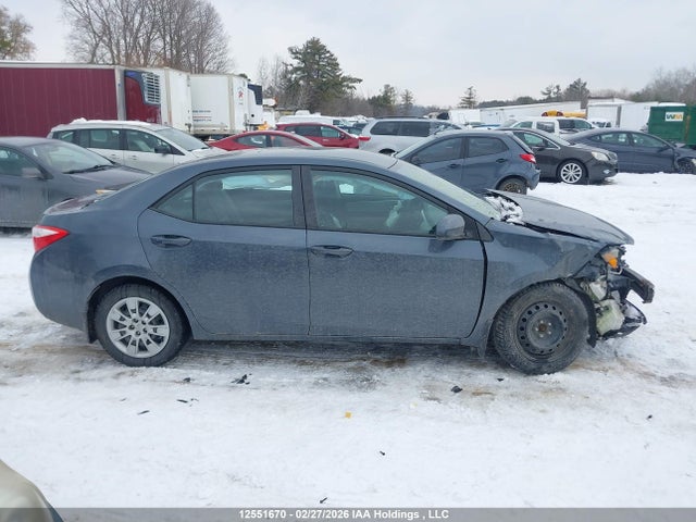 12551670 :رقم المزاد ، 2T1BURHE8FC371584 vin ، 2015 Toyota Corolla Le مزاد بيع