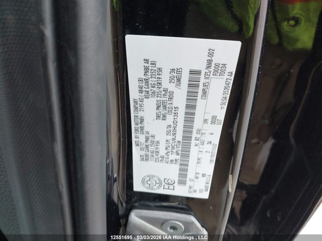 1FMCU9J93HUD13515 Ford Escape