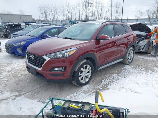 12551703 :رقم المزاد ، KM8J3CA43LU091935 vin ، 2020 Hyundai Tucson Preferred Awd With Sun And Leather Package مزاد بيع