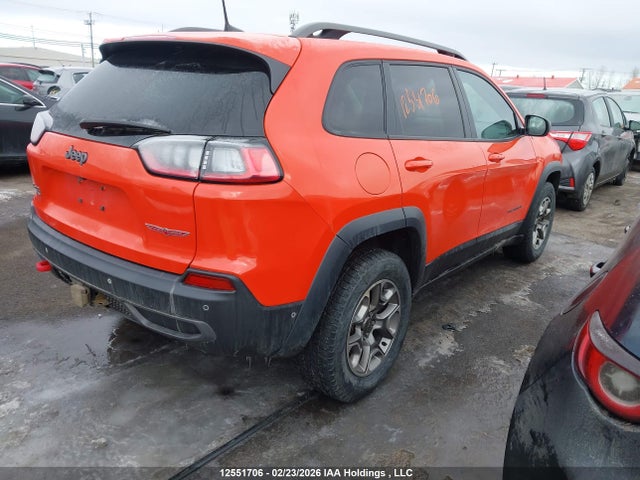 Aukcja sprzedaży 2021 Jeep Cherokee Trailhawk, vin: 1C4PJMBX4MD172091, numer aukcji: 12551706