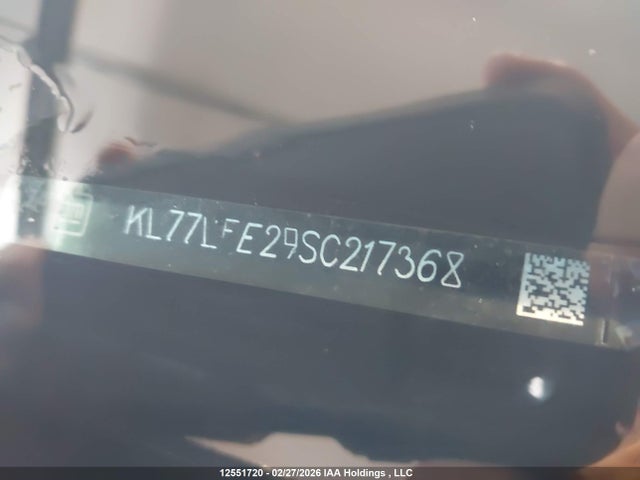 Aukcja sprzedaży 2025 Chevrolet Trax Ls Fwd, vin: KL77LFE29SC217368, numer aukcji: 12551720