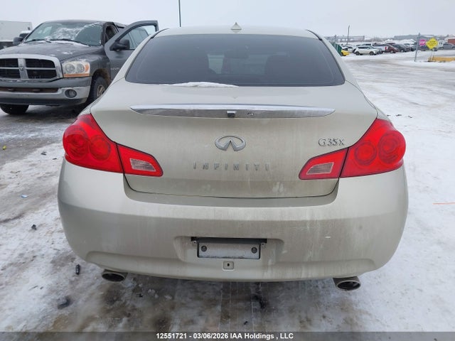 12551721 :رقم المزاد ، JNKBV61F47M814525 vin ، 2007 Infiniti G35x مزاد بيع
