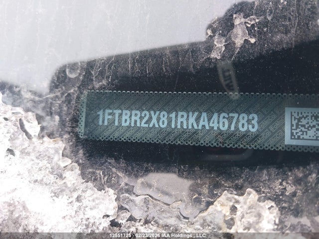 12551725 :رقم المزاد ، 1FTBR2X81RKA46783 vin ، 2024 Ford Transit T-250 مزاد بيع