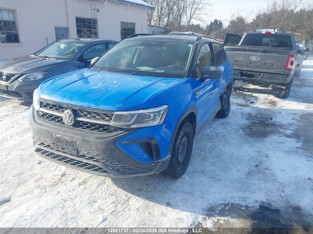 12551737 :رقم المزاد ، 3VVLX7B27RM128148 vin ، 2024 Volkswagen Taos مزاد بيع