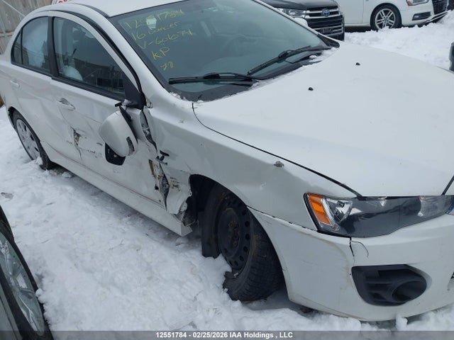 12551784 :رقم المزاد ، JA32U2FU2GU601074 vin ، 2016 Mitsubishi Lancer Es مزاد بيع