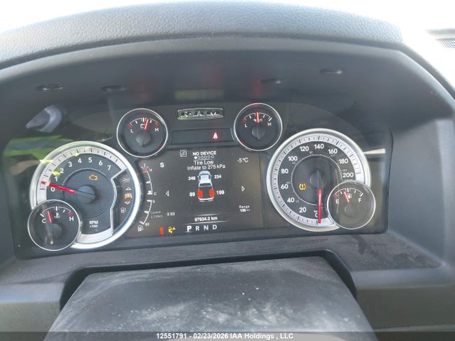 12551791 :رقم المزاد ، 1C6RR7LT6NS243391 vin ، 2022 Ram 1500 Classic Slt مزاد بيع