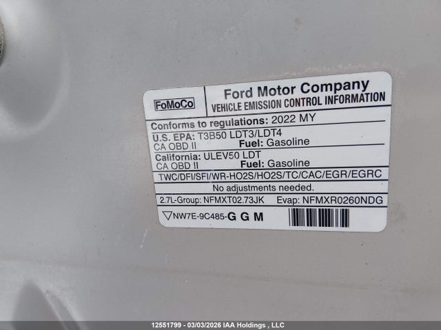 1FTEW1EPXNKE08288 Ford F-150