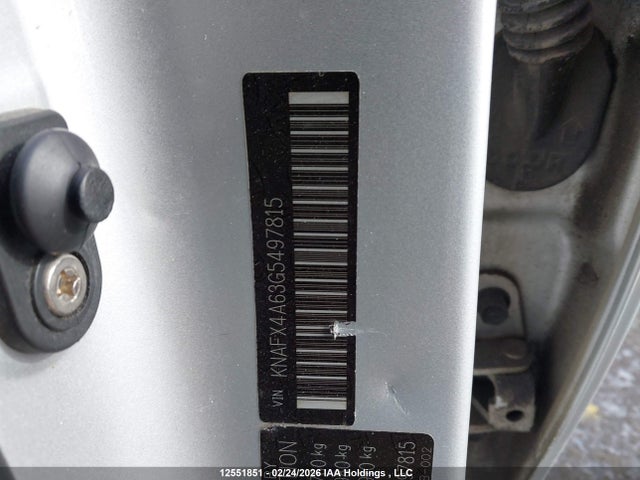 KNAFX4A63G5497815 KIA Forte