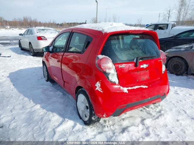 Aukcja sprzedaży 2015 Chevrolet Spark Ls, vin: KL8CB6S97FC713838, numer aukcji: 12551860