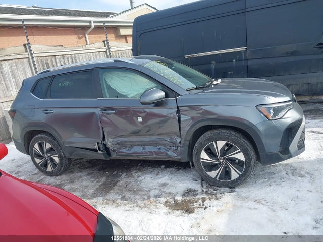 Продажа на аукционе авто 2025 Volkswagen Taos Se, vin: 3VVUC7B27SM058706, номер лота: 12551884