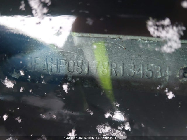 Продаж на аукціоні авто 2008 Ford Fusion Sel, vin: 3FAHP08178R134534, номер лоту: 12551887